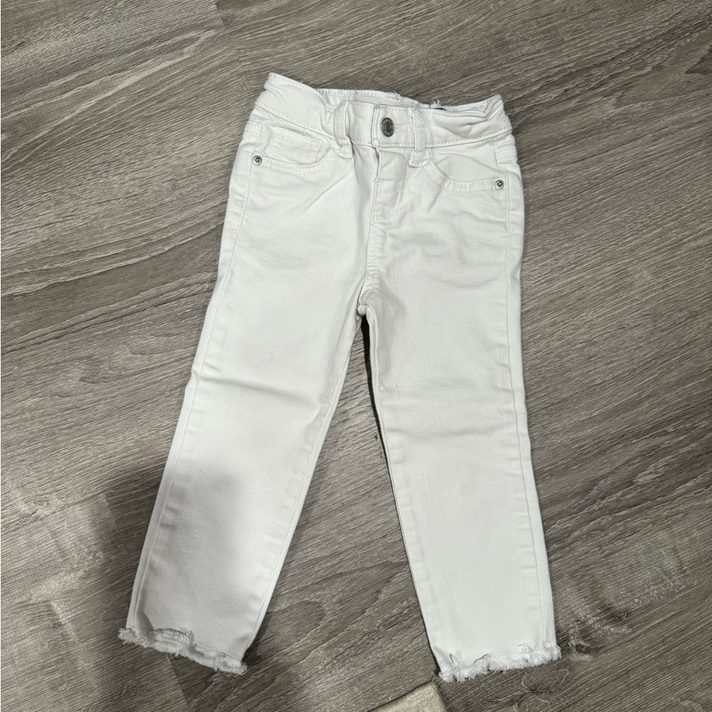 Cat & Jack 3T white denim pant